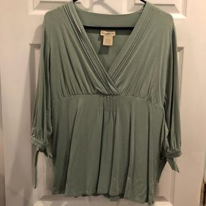 Gently used TravelSmith tunic top size M